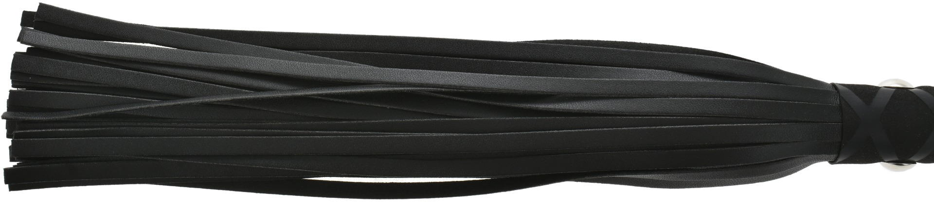 Bici Glam, Piele Ecologica cu Lant, Negru 40 cm, Nr. 4, Erotic24.ro