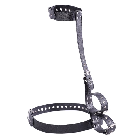 Set Retinere cu Catuse, Negru, Passion Labs, #2, Erotic24.ro