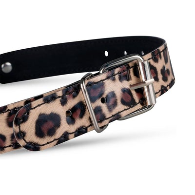 Calus Leopard Print cu Bila ABS, Mokko Toys, Nr. 2, Erotic24.ro