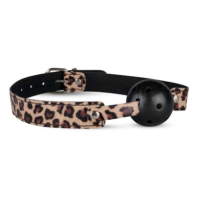Calus Leopard Print cu Bila ABS, Mokko Toys, Nr. 1, Erotic24.ro