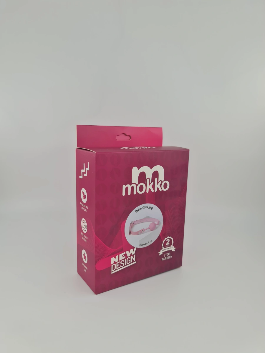 Calus Glamour cu Bila din Silicon, Roz, Mokko Toys, #2, Erotic24.ro