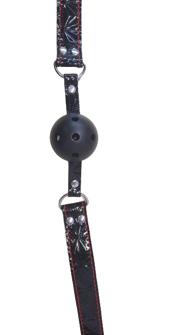 Calus Fetish Game cu Bila, Negru, Passion Labs, #2, Erotic24.ro