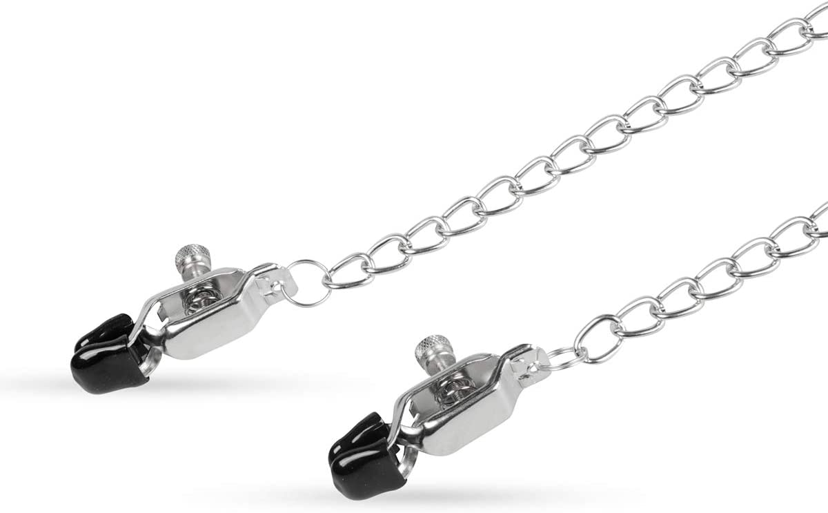 Clame pentru Sfarcuri Hard Play, Argintiu/Negru, Mokko Toys, #3, Erotic24.ro