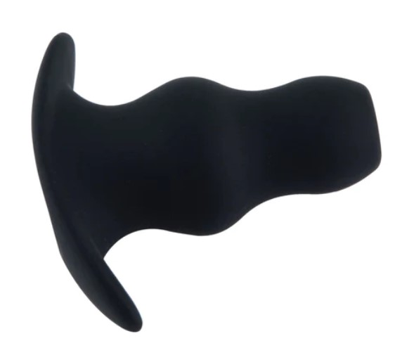 Dop Anal Dilatator, Silicon, Negru, 9.5 cm, Passion Labs, #3, Erotic24.ro