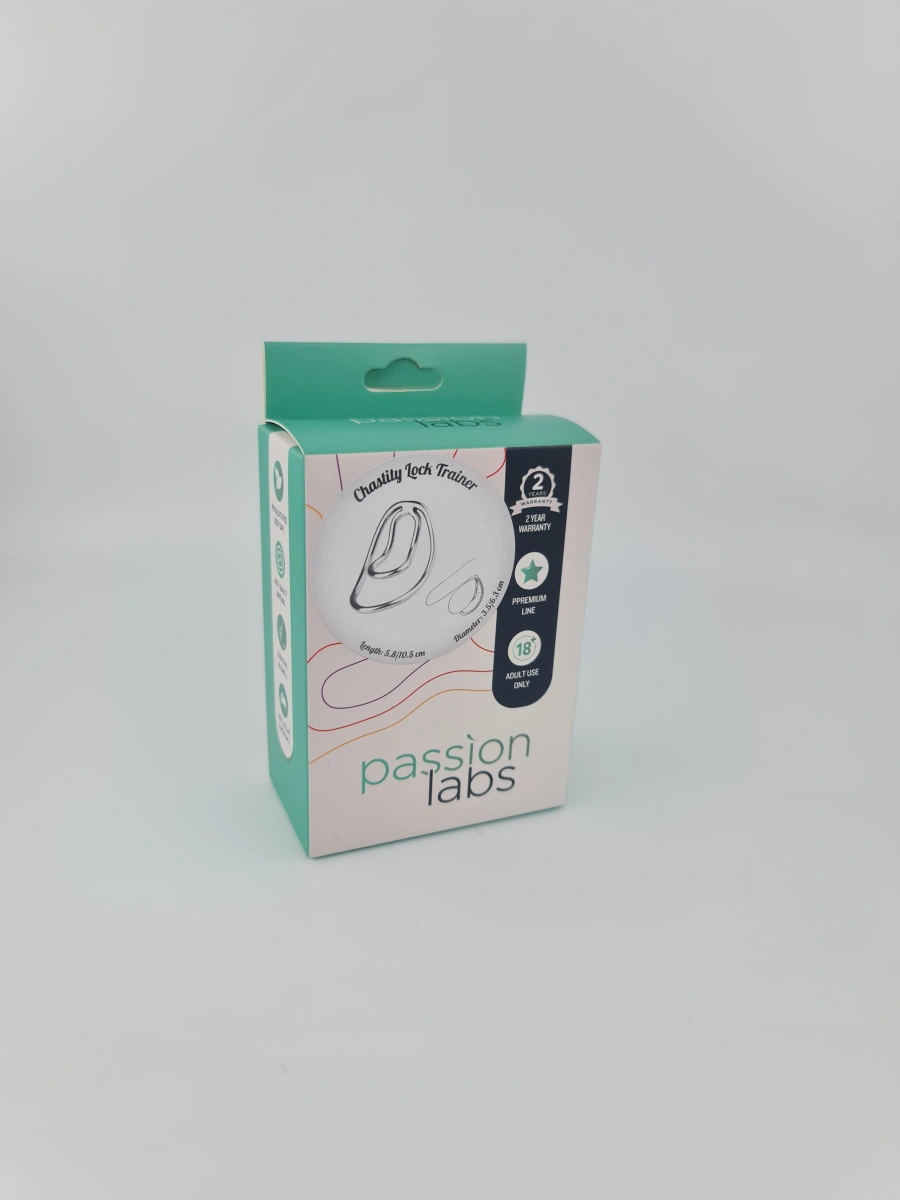 Dispozitiv de Castitate, Metal, Argintiu, Passion Labs, Nr. 3, Erotic24.ro