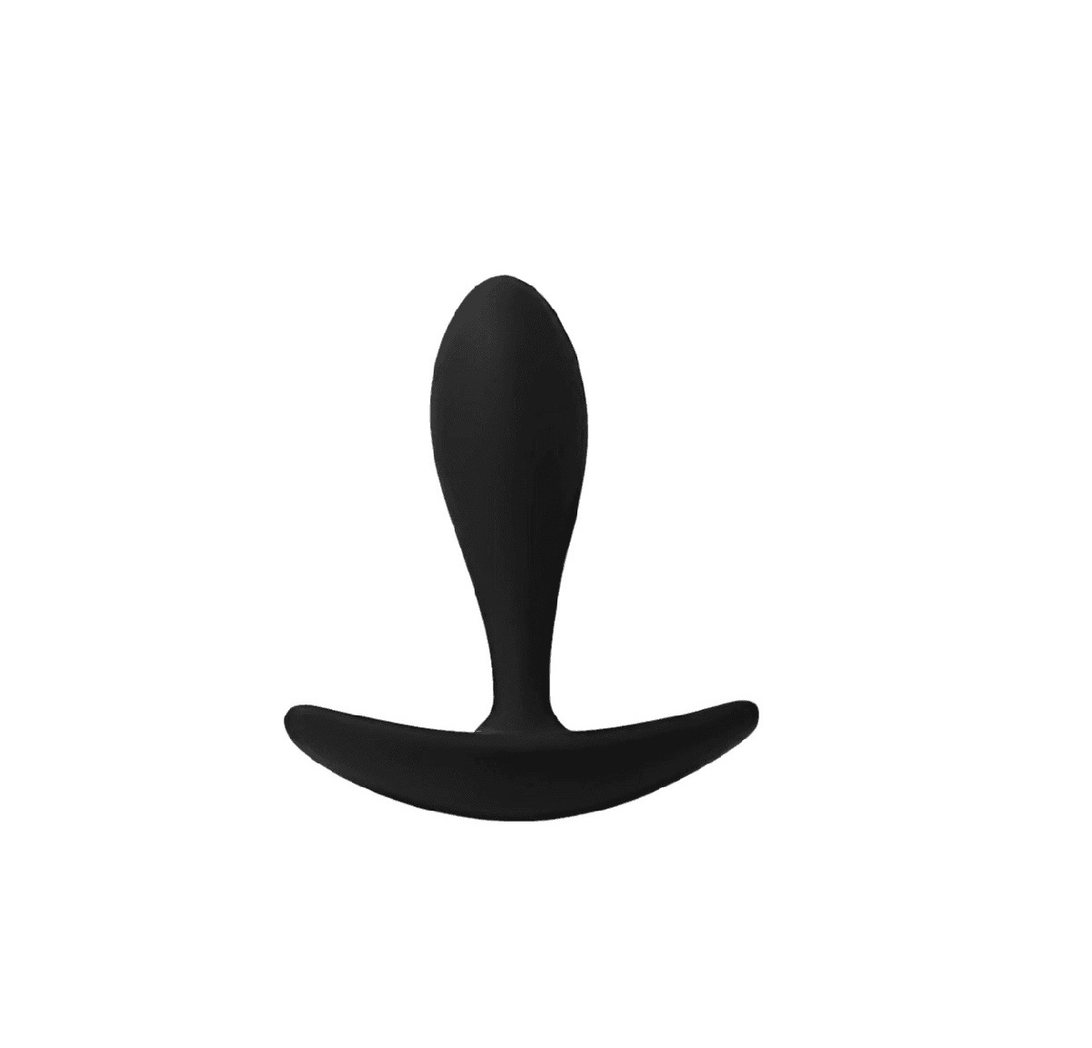 Dop Anal Hidden Pleasure, Small, Silicon, Negru, 7.5 cm, Guilty Toys, #1, Erotic24.ro