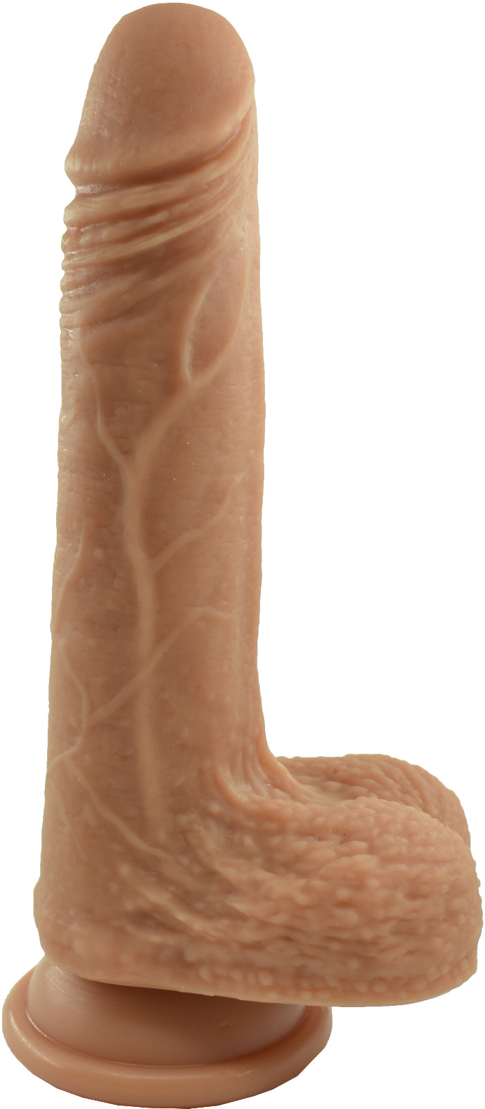 Dildo Realist Tobias, Silicon Premium, Natural, 19 cm