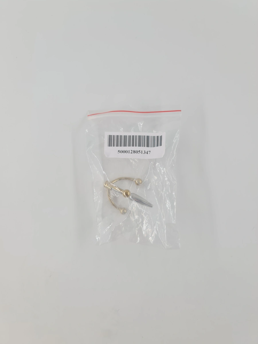 Dilatator Uretral Crown, Metal, Argintiu, 5.3 cm, #2, Erotic24.ro