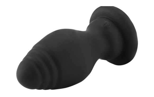 Dop Anal cu Coada,10 Moduri Vibratii, Remote Control, Silicon, USB, Alb, Guilty Toys, #5, Erotic24.ro