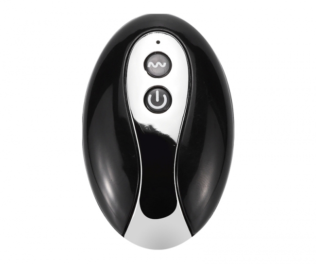 Dop Anal cu Coada,10 Moduri Vibratii, Remote Control, Silicon, USB, Alb, Guilty Toys, #6, Erotic24.ro