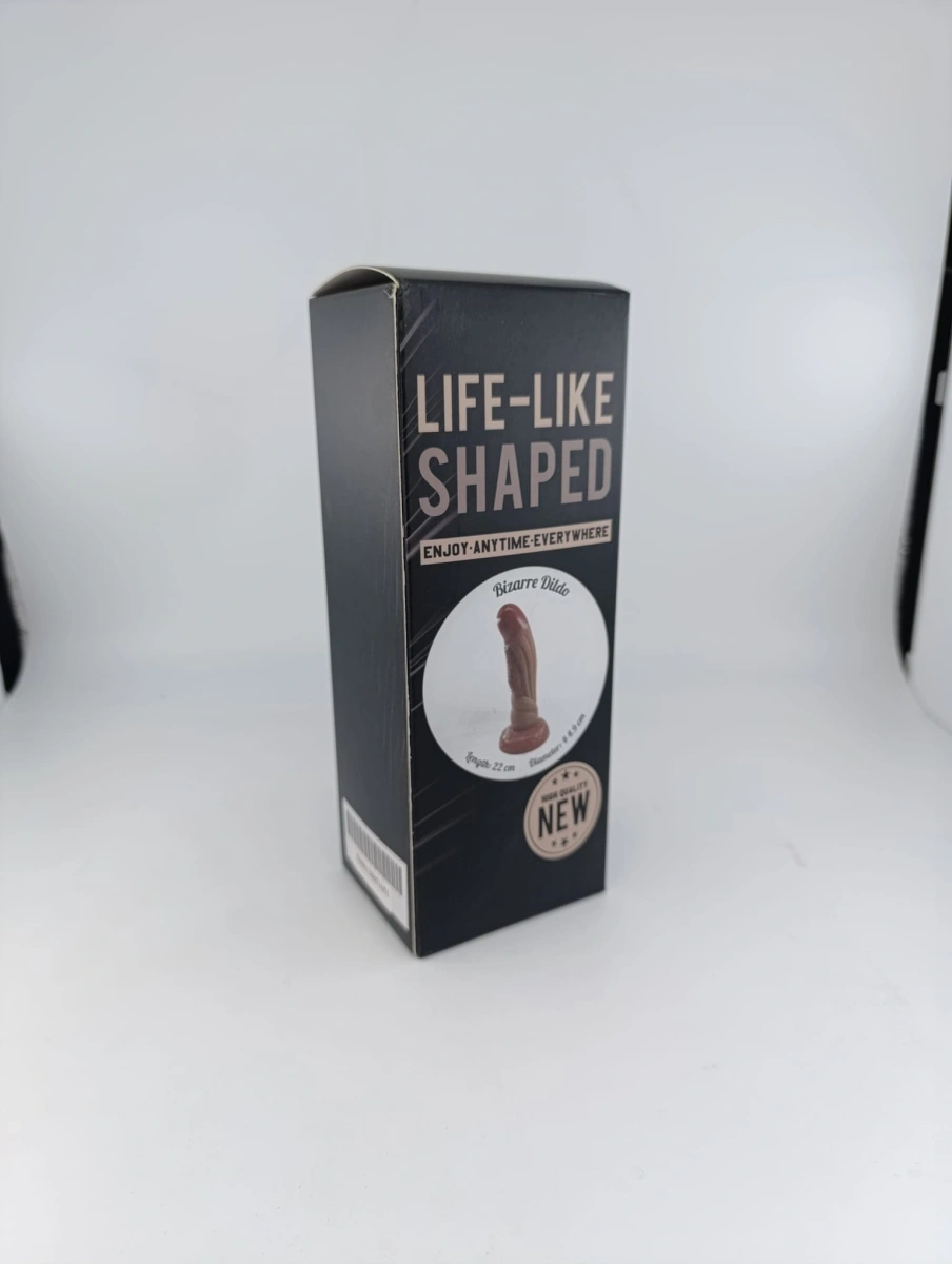 Dildo No.10 Fantasy Beasts, Silicon Lichid, Maro, 22 cm, #2, Erotic24.ro