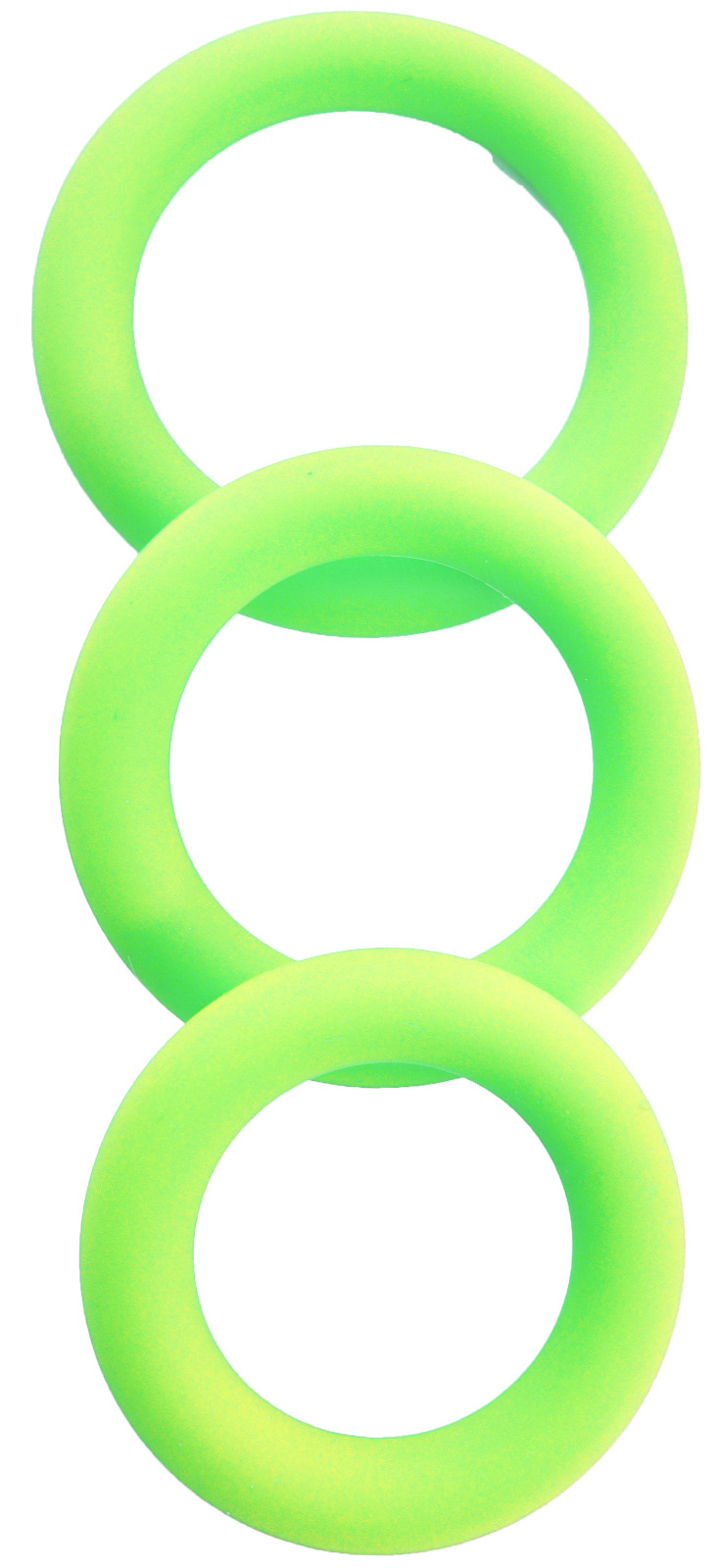 Set Colors 3 Inele Penis, Silicon, Verde, Guilty Toys, #1, Erotic24.ro