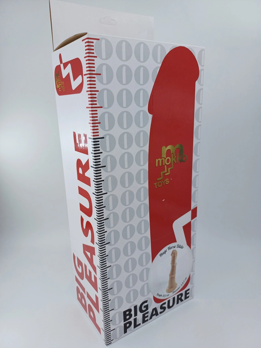 Dildo Stallion, PVC, Natural, 31.5 cm, Mokko Toys, #2, Erotic24.ro