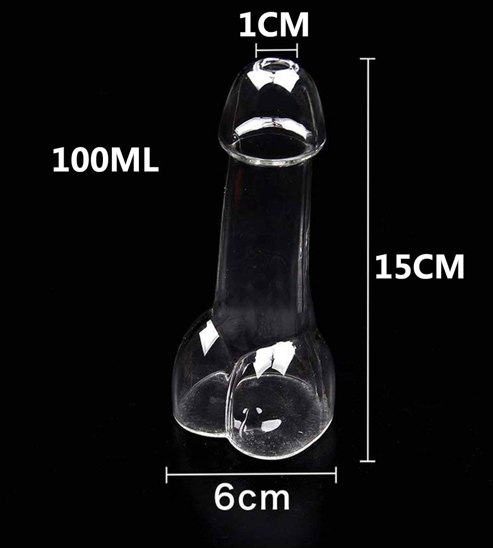 Shot din Sticla, Forma Penis, 100 ml, #3, Erotic24.ro