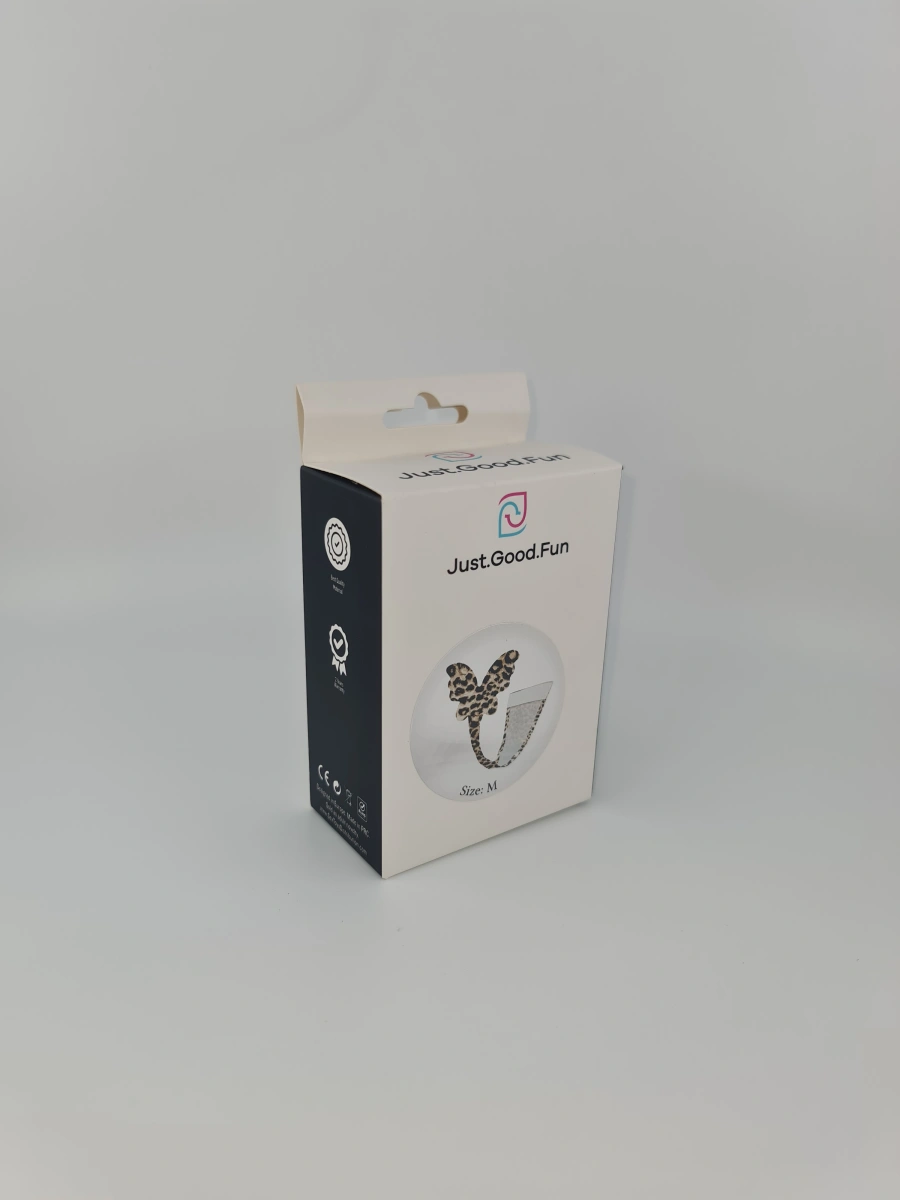 Bikini Adezivi fara Bretele, Forma Fluture, Leopard, M, #3, Erotic24.ro