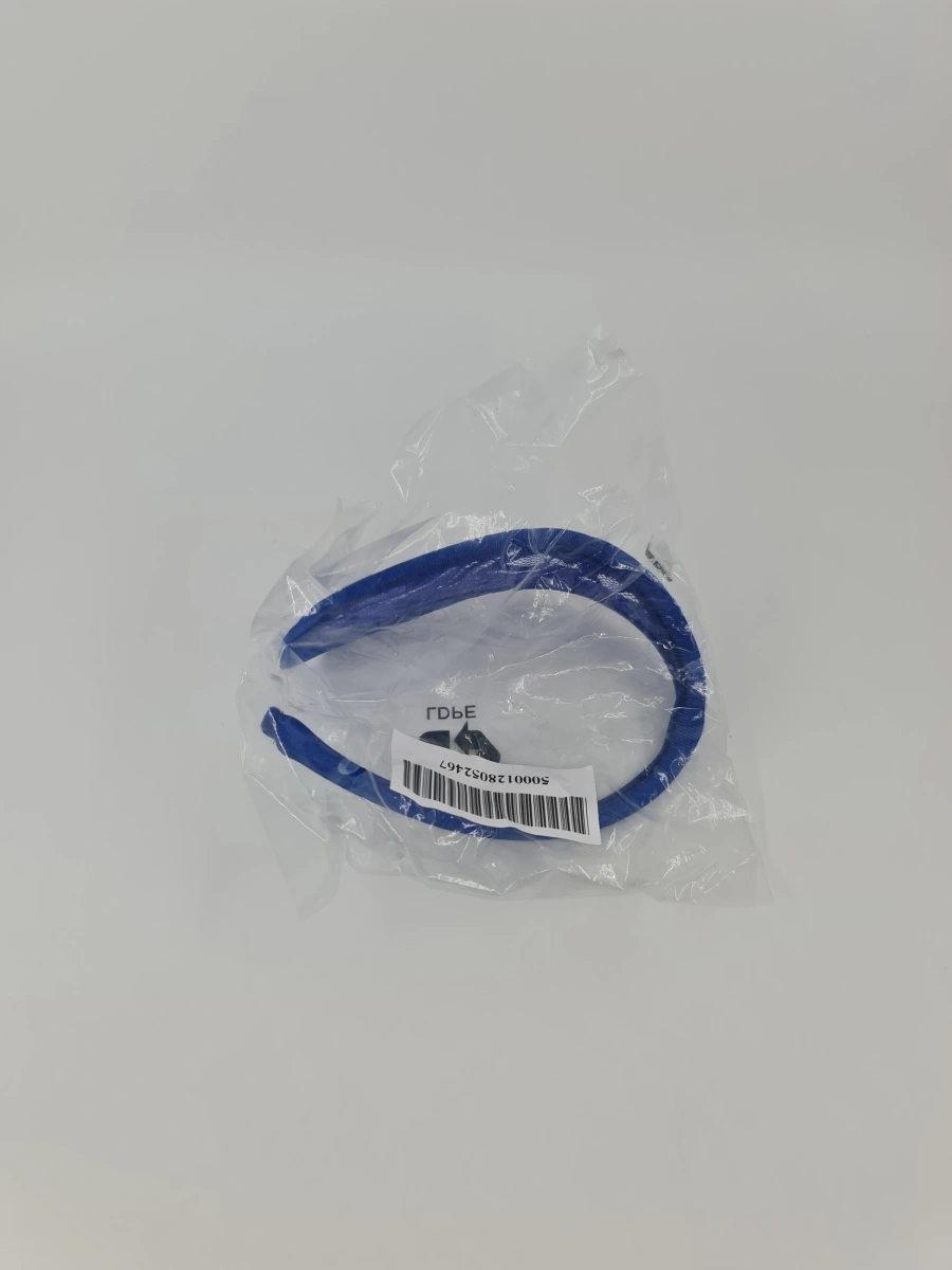 Bikini fara Bretele, Dantela Florala Transparenta, Albastru, S-L, Nr. 2, Erotic24.ro