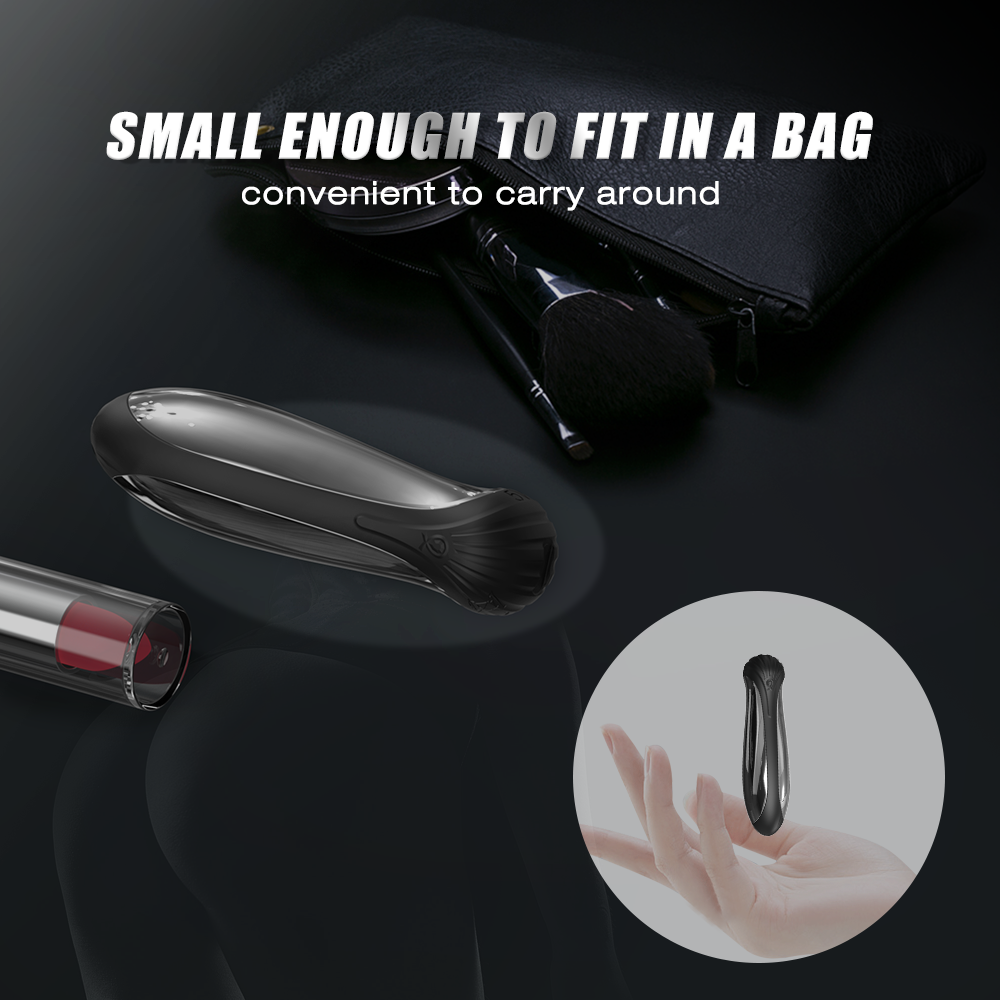 Stimulator Electrify, 9 Moduri Vibratii, 3 Moduri Electrostimulare, Silicon, USB, Negru, 10 cm, Passion Labs, #6, Erotic24.ro