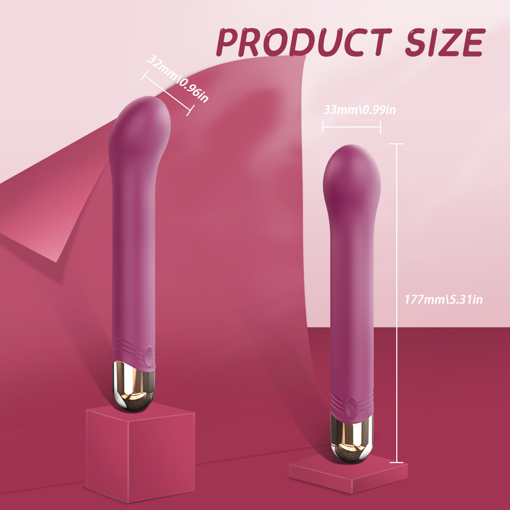 Vibrator Punctul G Minsk, 9 Moduri Vibratii, Silicon, USB, Rosu, 17.7 cm, Mokko Toys, #8, Erotic24.ro