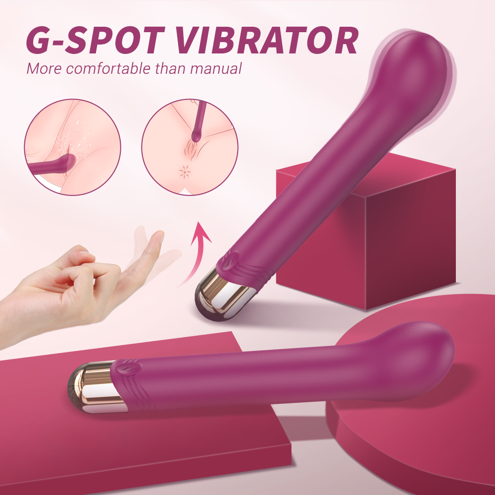 Vibrator Punctul G Minsk, 9 Moduri Vibratii, Silicon, USB, Rosu, 17.7 cm, Mokko Toys, #3, Erotic24.ro