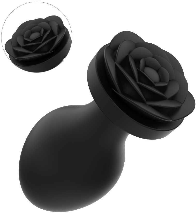 Set 3 Dopuri Anale Bouquet Anal Kit, Silicon, Negru, Passion Labs, Nr. 3, Erotic24.ro