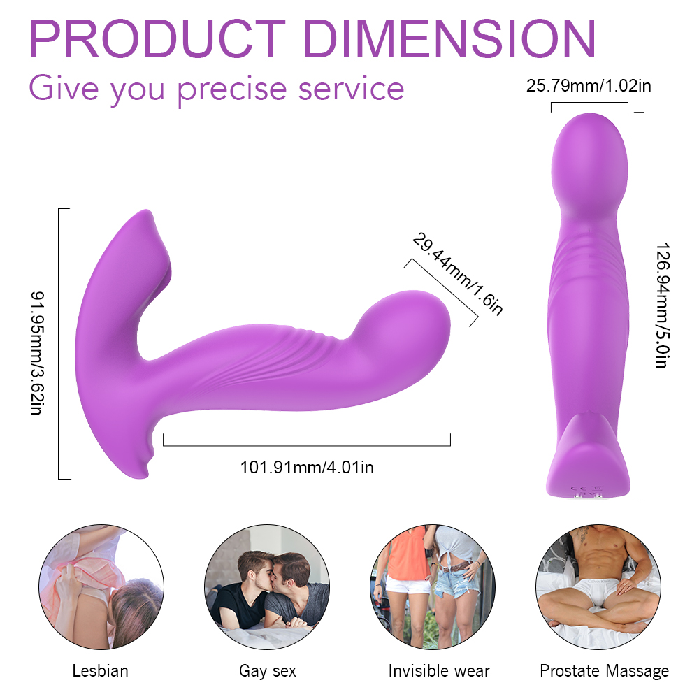 Stimulator Maxim, 9 Moduri Vibratii si Rotatii, Silicon, USB, Mov, 12.7 cm, Guilty Toys, #9, Erotic24.ro