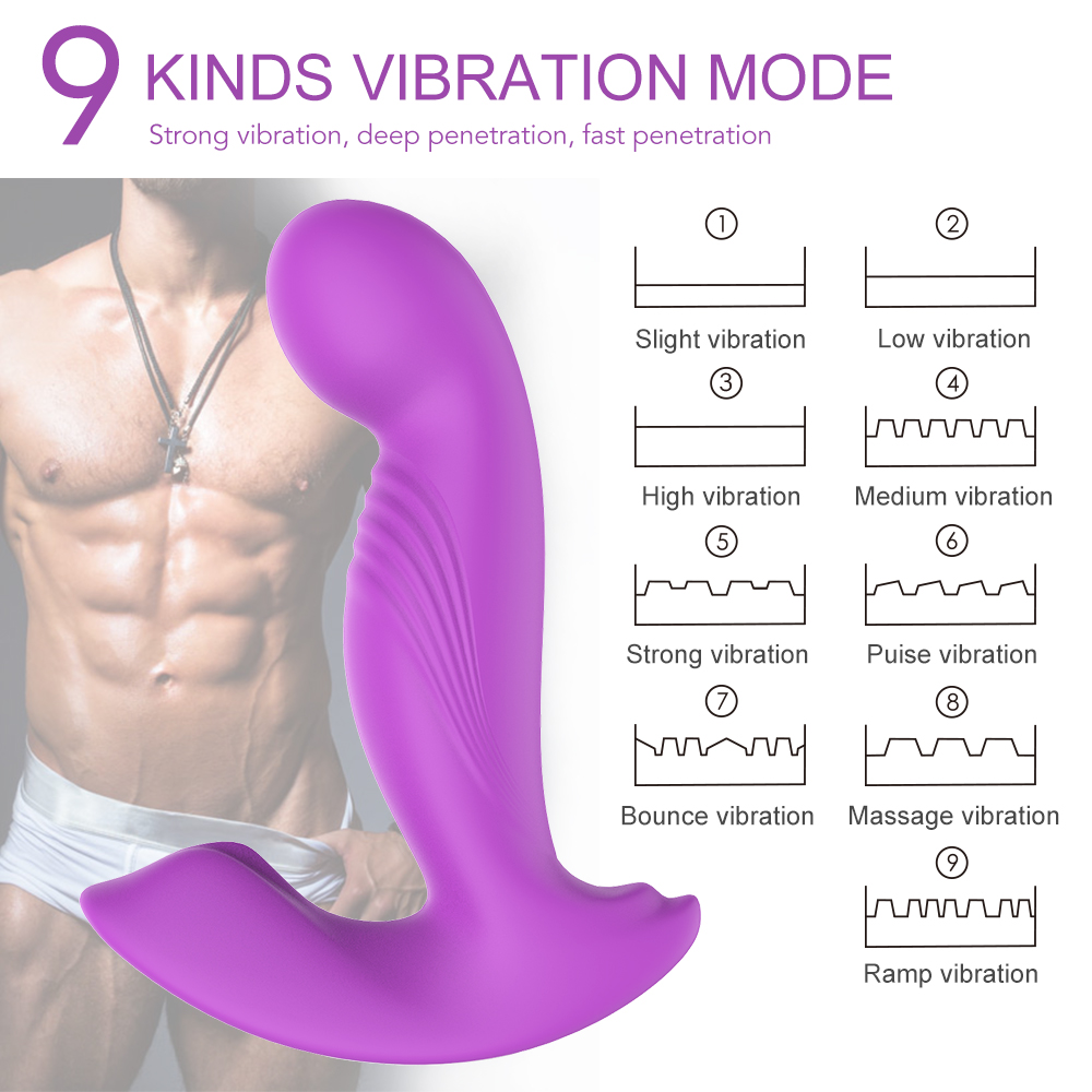 Stimulator Maxim, 9 Moduri Vibratii si Rotatii, Silicon, USB, Mov, 12.7 cm, Guilty Toys, #2, Erotic24.ro