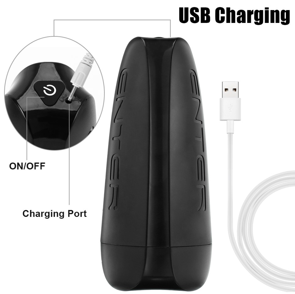 Masturbator Mistress, 12 Moduri Vibratii, TPE, USB, Natural, 20.8 cm, Guilty Toys, #4, Erotic24.ro