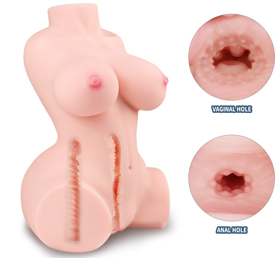 Masturbator Realist Darcy, TPE, Natural, 39 cm, 5.8 kg, #2, Erotic24.ro