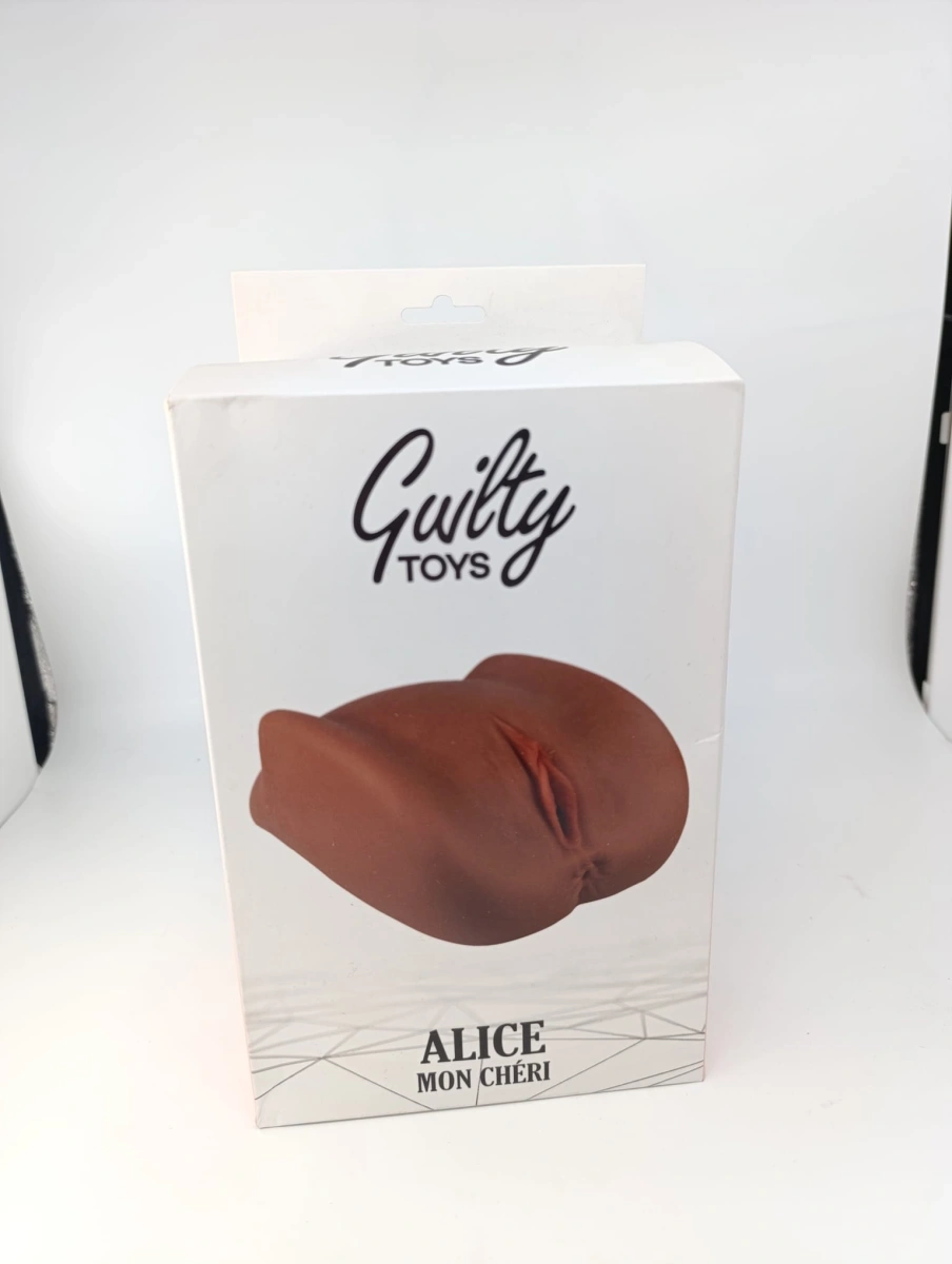 Masturbator Pussy&Anus Alice, TPE Life-Like Realistic, Maro, 17.5 cm, Guilty Toys, #3, Erotic24.ro
