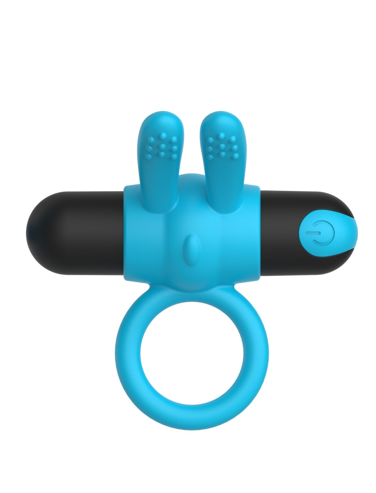 Inel Penis Sapphire, 10 Moduri Vibratii, Silicon, USB, Albastru, Mokko Toys, Simply Fun, #2, Erotic24.ro