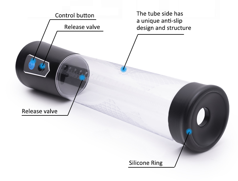 Pompa Electrica pentru Marirea Penisului, 3 Moduri Suctiune, Manson Silicon, #3, Erotic24.ro