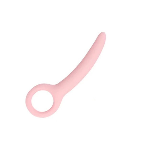 Dilatator Vaginal Ellie, Small, Silicon, Roz, 11 cm Guilty Toys, #1, Erotic24.ro