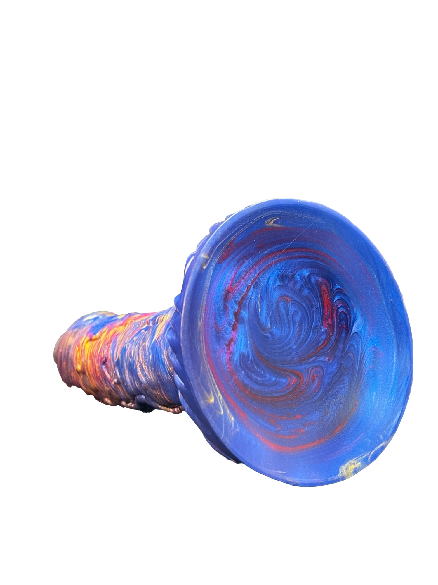 Dildo Stardust cu Ventuza, Silicon, Albastru, 19 cm, Mokko Toys, #3, Erotic24.ro