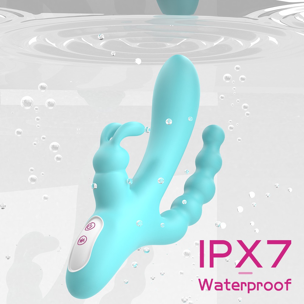 Vibrator Flirt, 9 Moduri Vibratii, Silicon, USB, Verde, 21.6 cm, Passion Labs, #5, Erotic24.ro