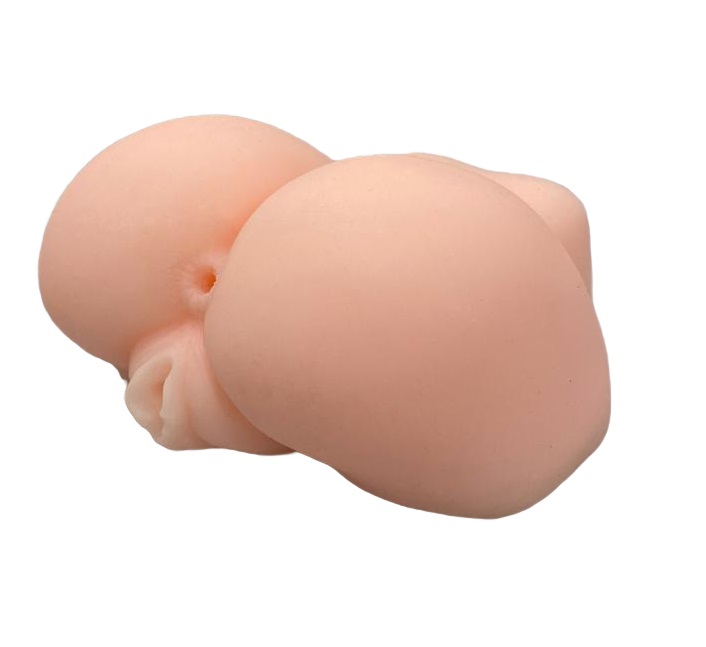 Masturbator Kathleen Pussy&Ass, TPE, Natural, 14.5 cm, 677 gr