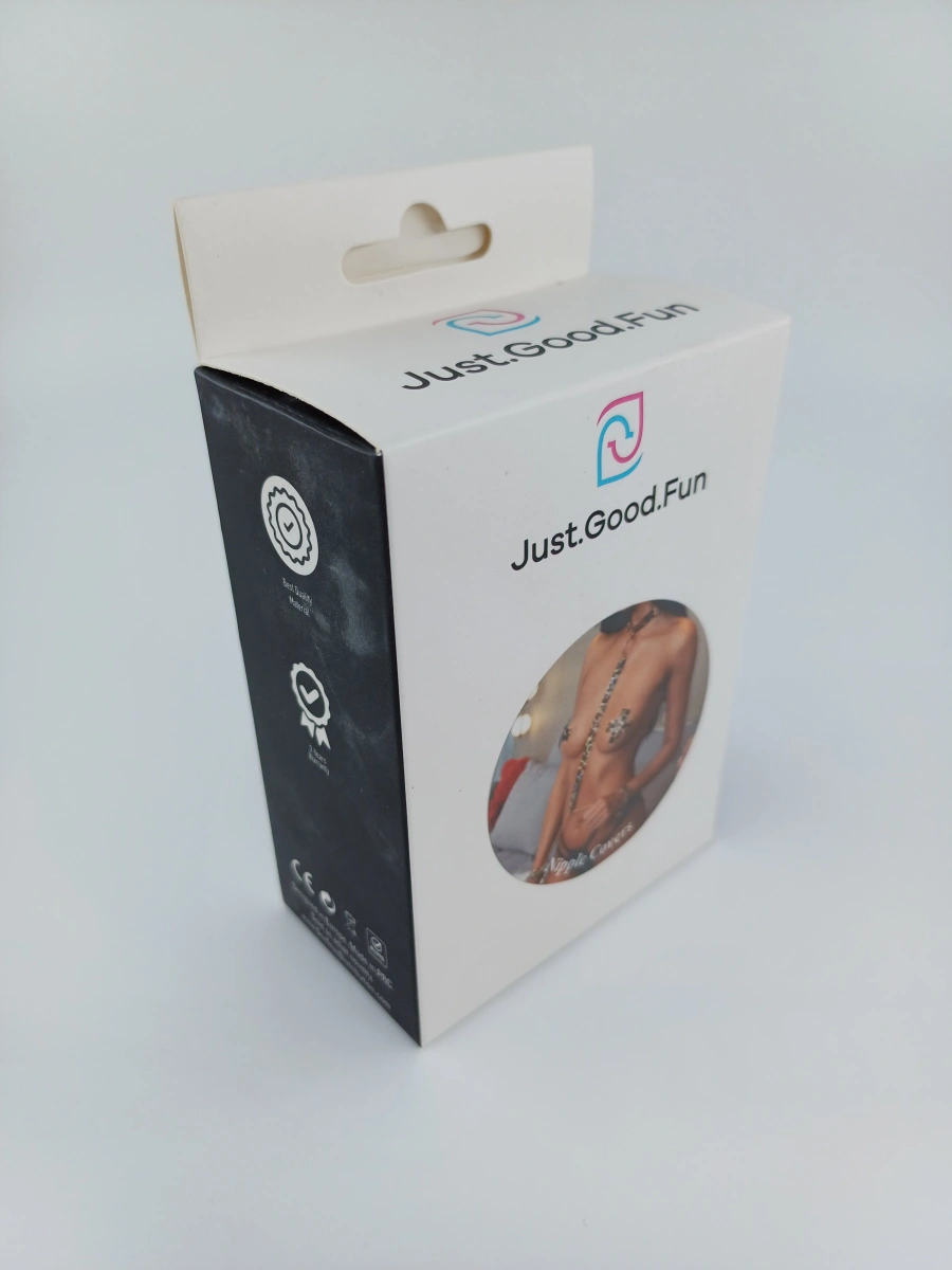 Acoperitoare Sfarcuri Adezive cu Zgarda si Catuse, Animal Print, JGF Lingerie, #6, Erotic24.ro