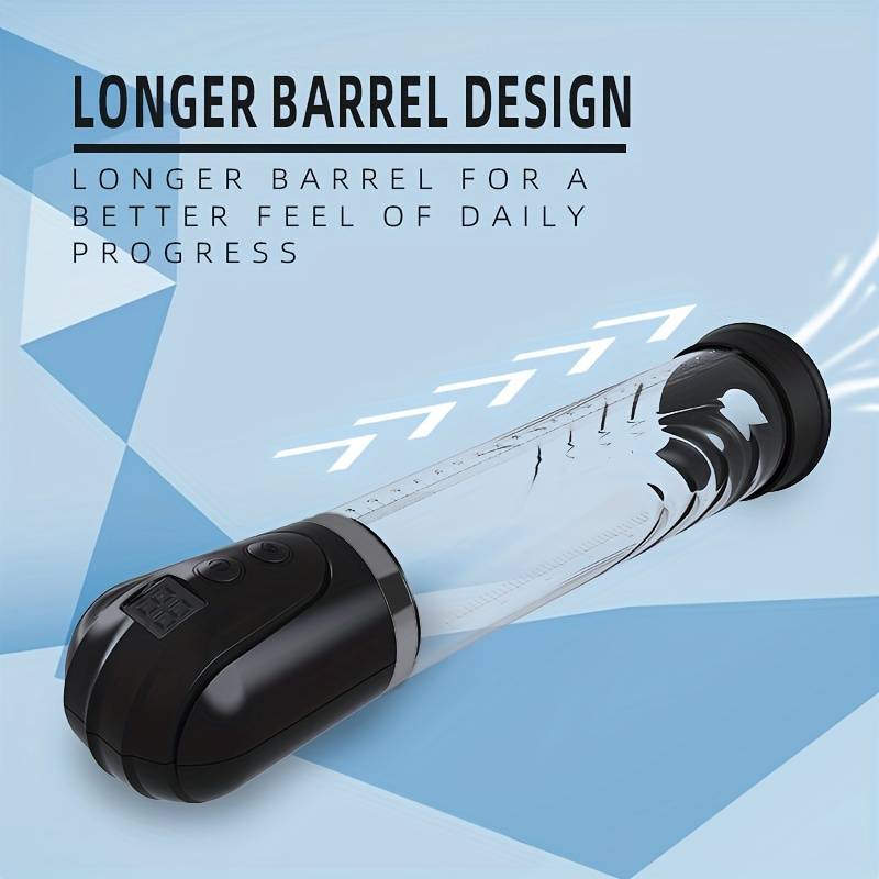 Pompa Marire Penis Bigger Man, 3 Moduri Suctiune, USB, Negru, #2, Erotic24.ro