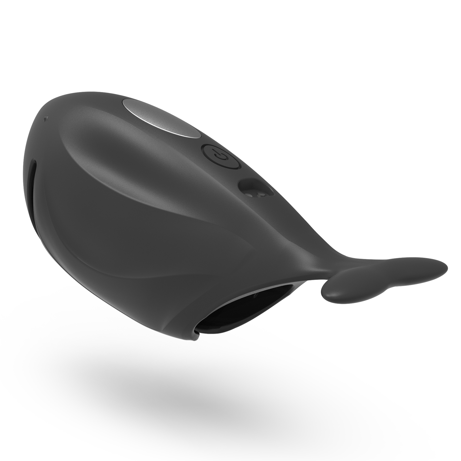 Stimulator Penis Hero, 9 Moduri Vibratii, Silicon, USB, Negru, Nr. 6, Erotic24.ro