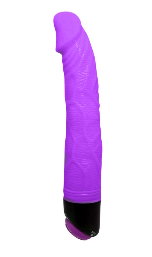 Vibrator Realist Fantasy Vibe, Multispeed, TPR, Violet, 23 cm