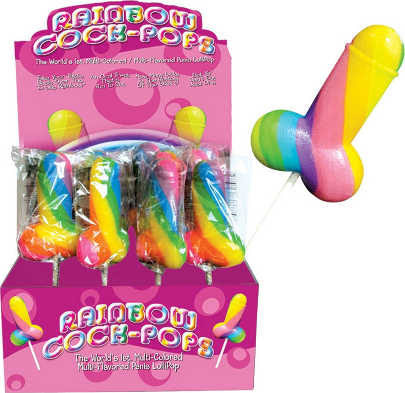 Acadea curcubeu in forma de penis, Nr. 2, Erotic24.ro