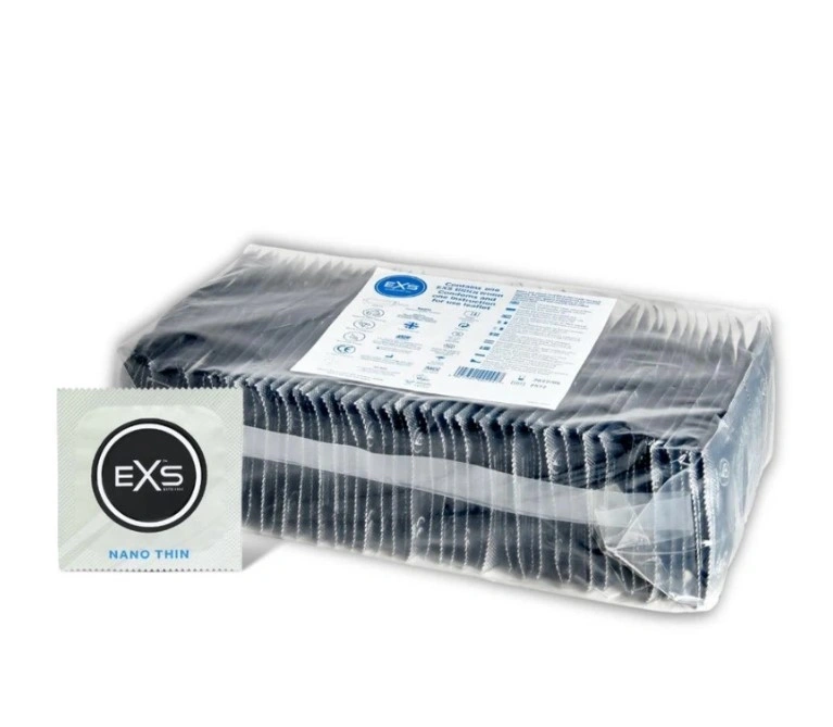 Set 100 Prezervative Nano Thin Ultra Subtiri, Latex, #1, Erotic24.ro