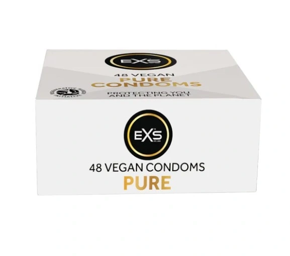 Set 48 buc Prezervative Ultrasubtiri Latex EXS Pure, #1, Erotic24.ro