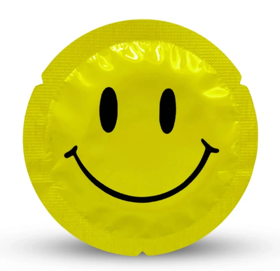 Set 12 buc Prezervative Latex Smiley Face in SexShop KUR Romania