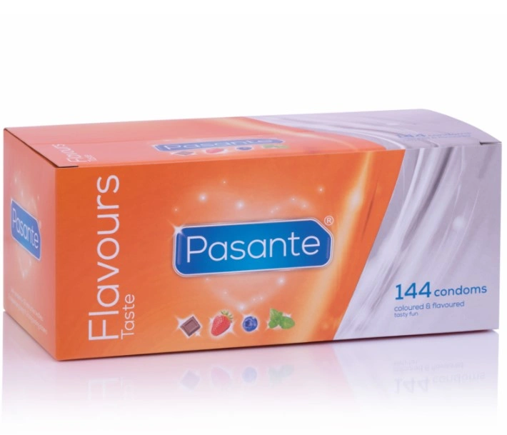 Set 144 Prezervative Pasante Flavours