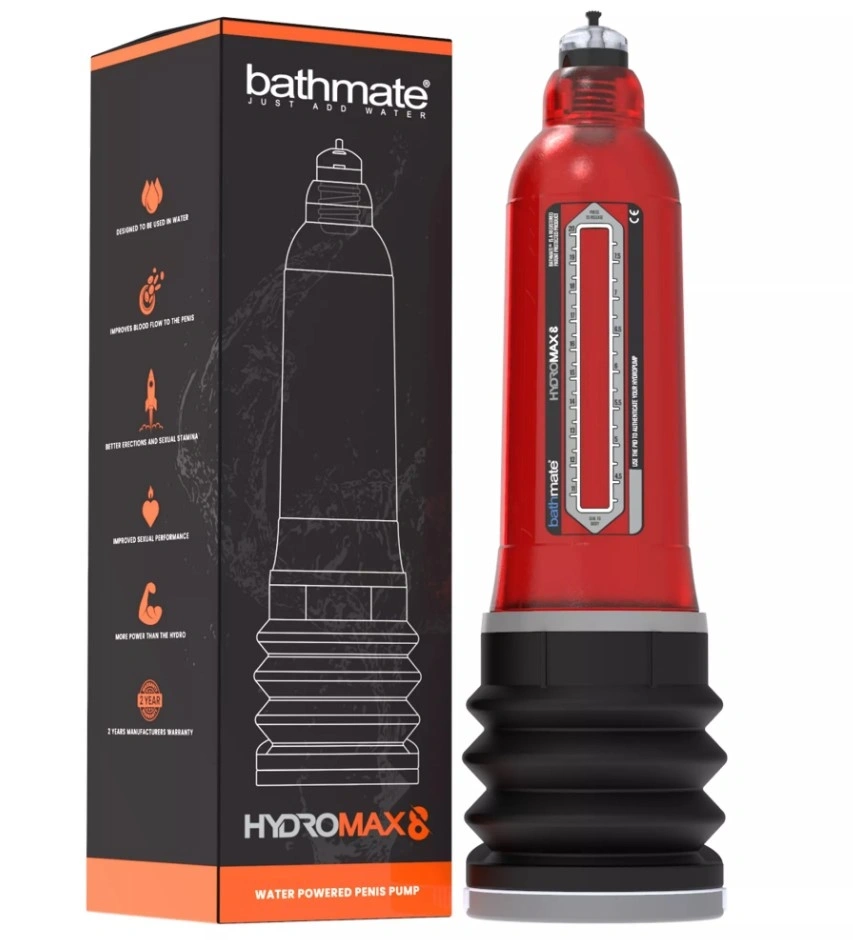 Pompa Marire Penis HYDROMAX8 Bathmate, Rosu