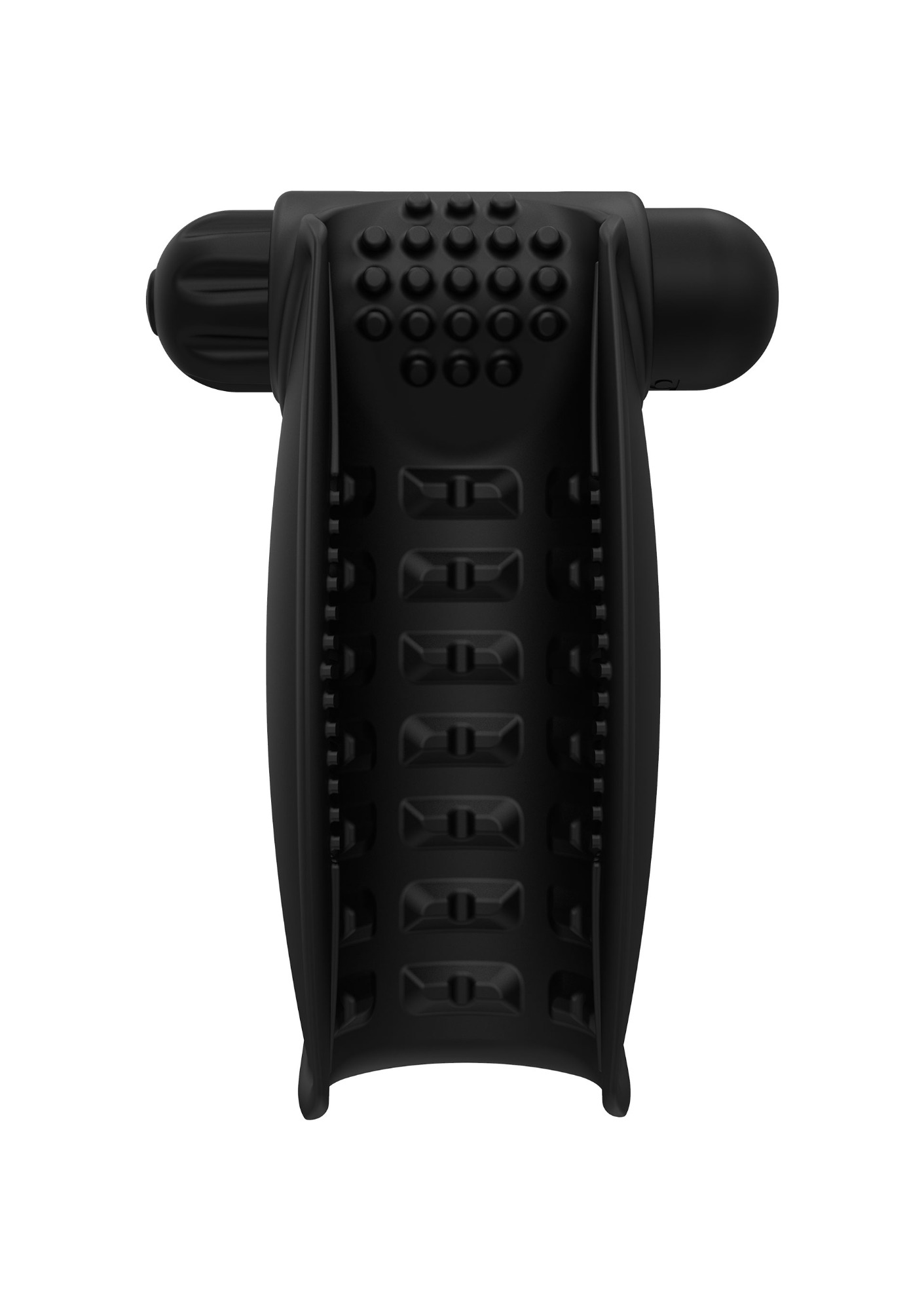 Stimulator Hand Vibe, 10 Moduri Vibratii, Silicon, USB, Negru, Nr. 3, Erotic24.ro