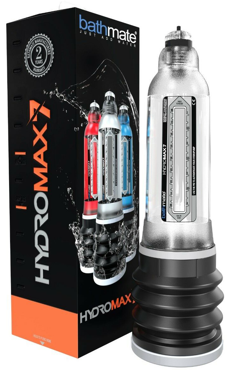 Pompa Marire Penis Hydromax7 (X30) Bathmate Transparent, Nr. 2, Erotic24.ro