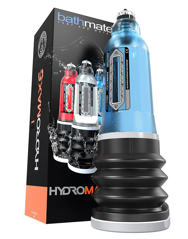 Pompa Marire Penis Hydromax5 (X20) Bathmate Albastru, #2, Erotic24.ro