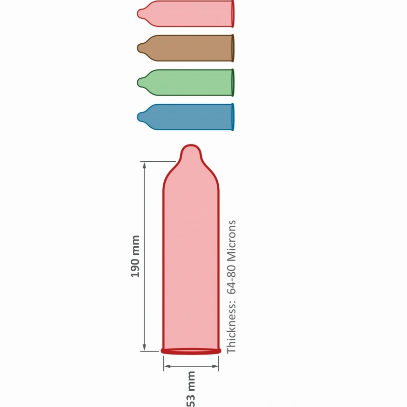 Set 144 Prezervative cu Aroma Pasante Taste Chocolate Temptation, #2, Erotic24.ro