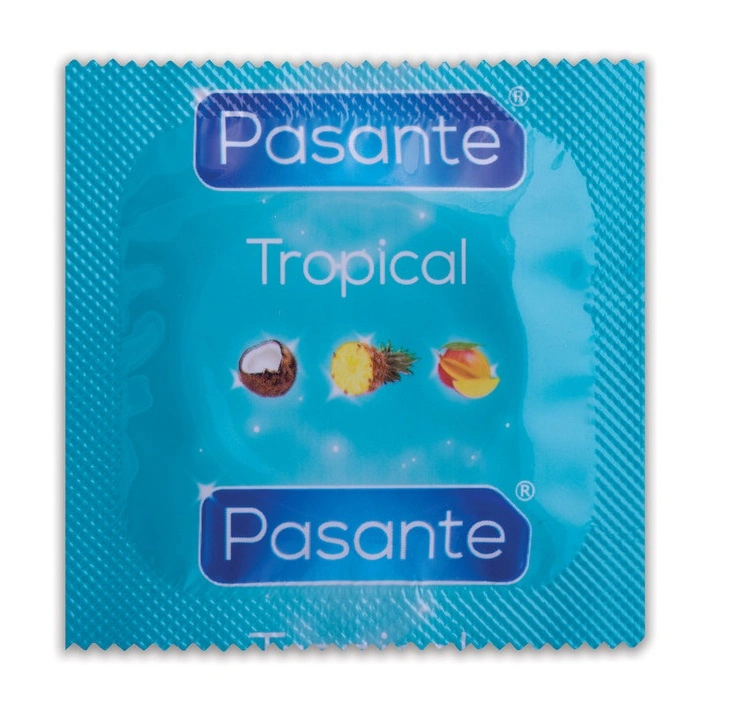 Set 144 Prezervative cu Aroma Pasante Tropical